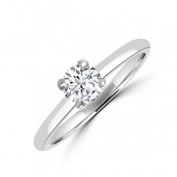 Platinum .40ct Brilliant DVS2 Diamond Solitaire Ring