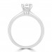 Platinum 1.00ct Solitaire ESi2 Diamond Ring
