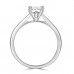 Platinum Solitaire DSi2 Diamond Ring