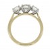 18ct Gold and Platinum Three-stone DSi2 Diamond ring 18ct Gold and Platinum Three-stone DSi2 Diamond ring