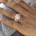 18ct Gold Diamond Tresore Stretch Ring
