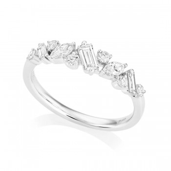 Platinum Diamond Chaos Eternity ring