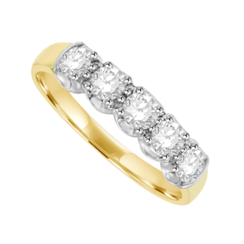 18ct Gold .61ct Diamond Eternity Ring