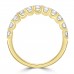 18ct Yellow Gold Claw Set Wedding Ring