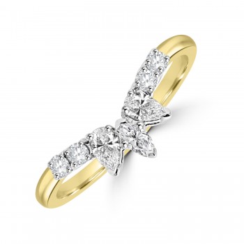 18ct Gold Tiara shaped Diamond Eternity Ring