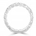 18ct White Gold Diamond Full Hoop Eternity ring