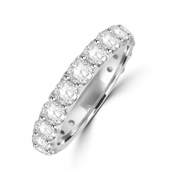 18ct White Gold Full Hoop Diamond Eternity ring