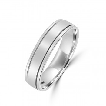 Platinum 5mm Wedding Ring