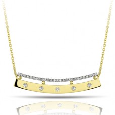 18ct Gold and Diamond Cubini Necklet by Hulchi Belluni