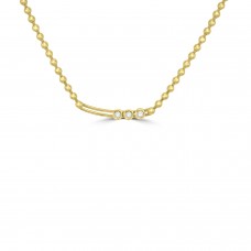 18ct Gold and Diamond Tresore Necklet by Hulchi Belluni