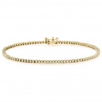 9ct Gold Lab Grown Diamond Tennis Bracelet