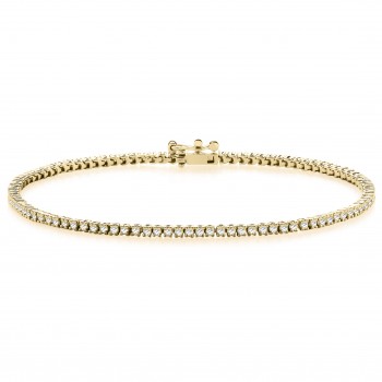 9ct Gold Lab Grown Diamond Tennis Bracelet