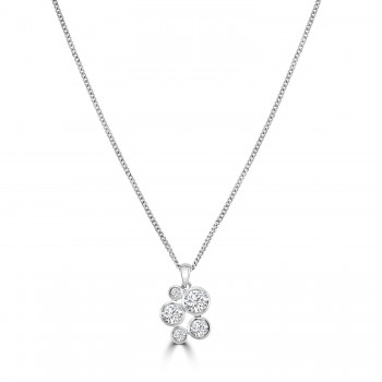 Sterling Silver Bubble Pendant