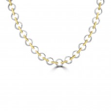 9ct Gold Two-tone Collar