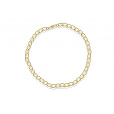 9ct Gold Open Rollerball Chain