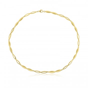 9ct Gold Marquise Collar necklet