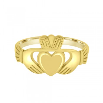 9ct Gold Claddagh Ring