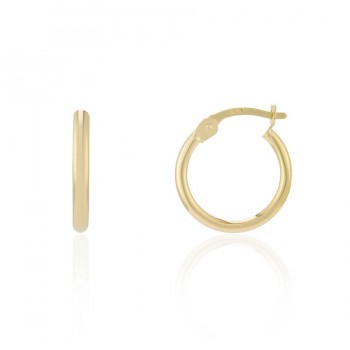 9ct Gold Creole 10mm Hoop earring