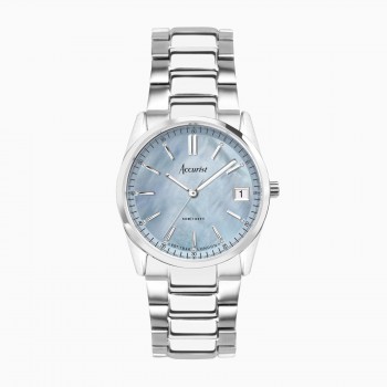 Accurist Blue Mother of Pearl Ladies Bracelet Watch