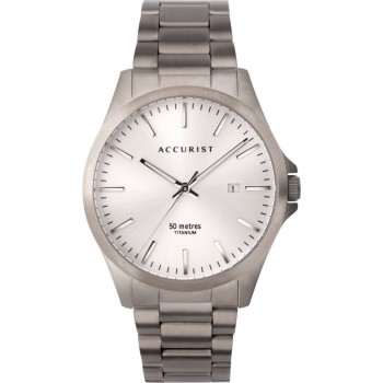 Accurist Gents Titanium Bracelet watch