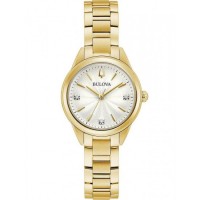Bulova Ladies Sutton Gold Bracelet Watch
