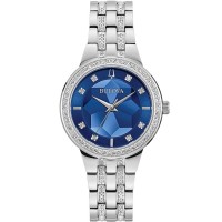 Bulova Ladies Blue Crystal Phantom Bracelet watch
