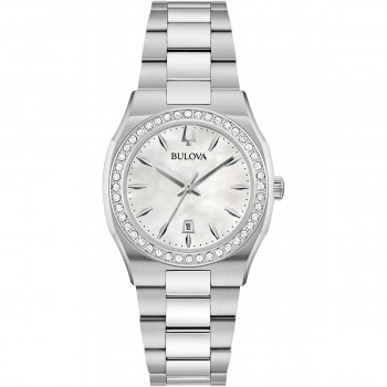 Bulova Surveyor Ladies Stainless steel Bracelet Watch