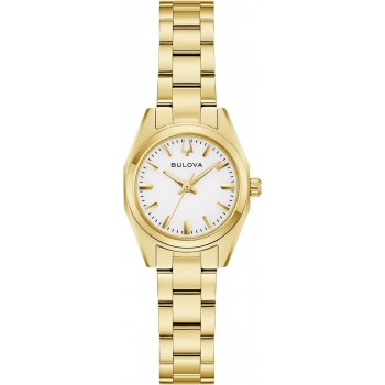 Bulova Ladies Surveyor Gold Bracelet Watch Bulova Ladies Surveyor Gold Bracelet Watch