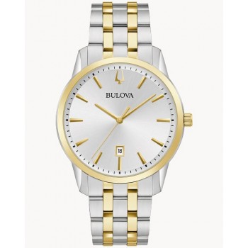Bulova Sutton Two-tone Mens Bracelet Watch