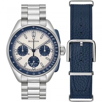 Bulova Blue Lunar Pilot Watch
