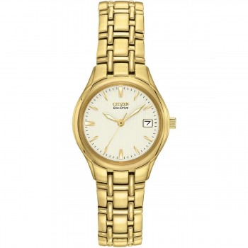 Citizen Eco-Drive Ladies Gold Tone Bracelet Watch