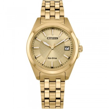 Citizen Eco-Drive Ladies Gold Bracelet Watch