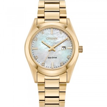 Citizen Eco-Drive Ladies Diamond Bracelet Watch