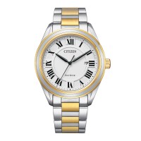 Citizen Eco-Drive Two-Tone Mens Bracelet Watch