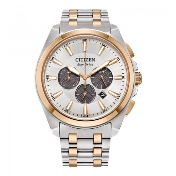 Citizen Two-Tone Gents Bracelet Chronograph Watch  CA4516-59A