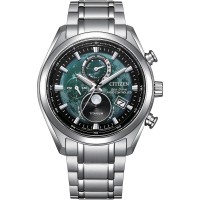 Citizen Eco-Drive Titanium Moonphase Radia Controlled Watch