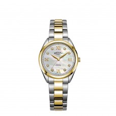 Rotary Henley Ladies Diamond Two-tone bracelet watch