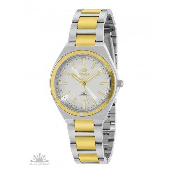 Marea Ladies Two-Tone Solar Bracelet Watch