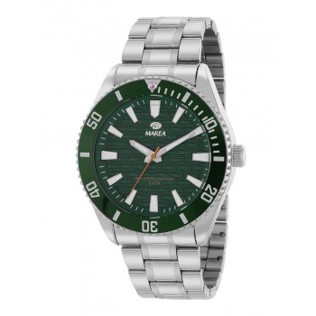 Marea Mens Racing Green Bracelet Watch